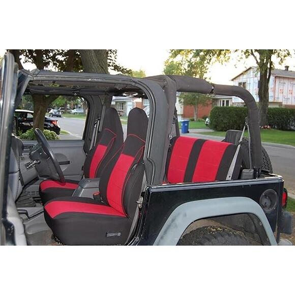 GEARFLAG Neoprene Full Set Seat Covers 4-Door Jeep Wrangler JL 2018-2020 Custom